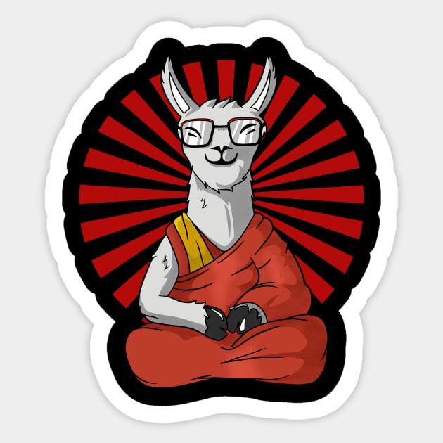 Dalai Lama! Sticker by Flashito Art